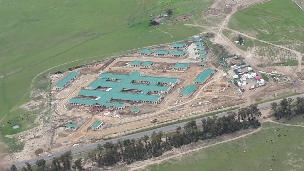 Arial photo of Dannhauser Community Health Centre