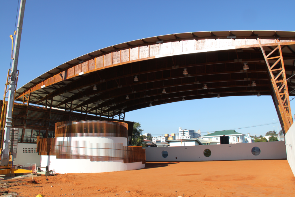 Construction of the Fisheries Museum 12