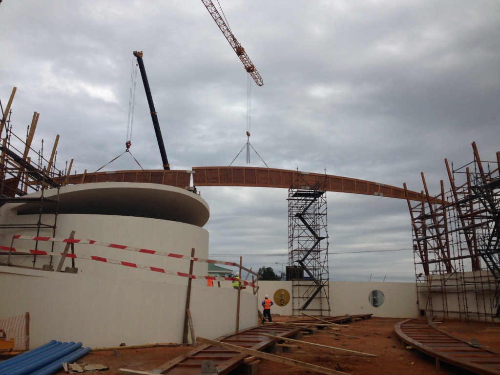 Construction of the Fisheries Museum 5