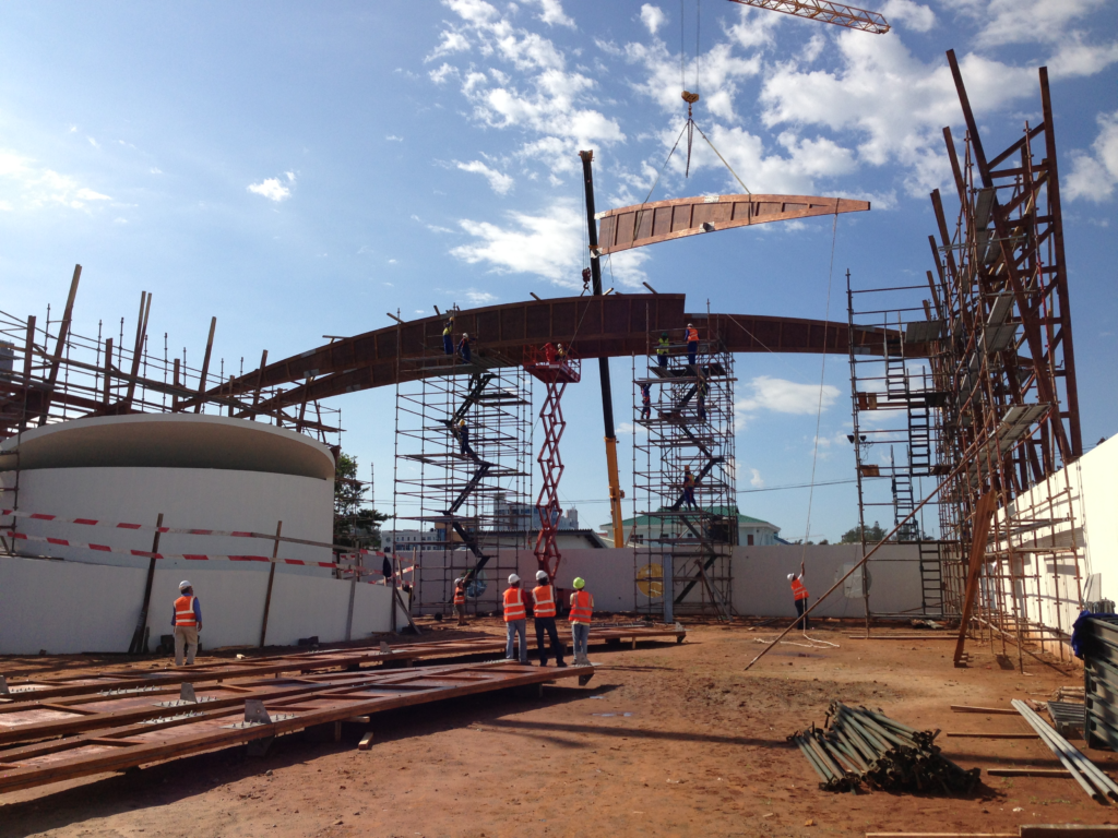 Construction of the Fisheries Museum 6