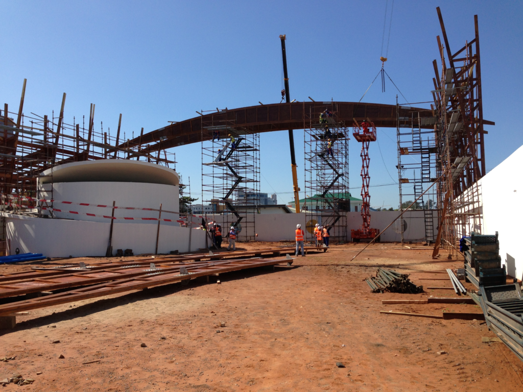 Construction of the Fisheries Museum 7