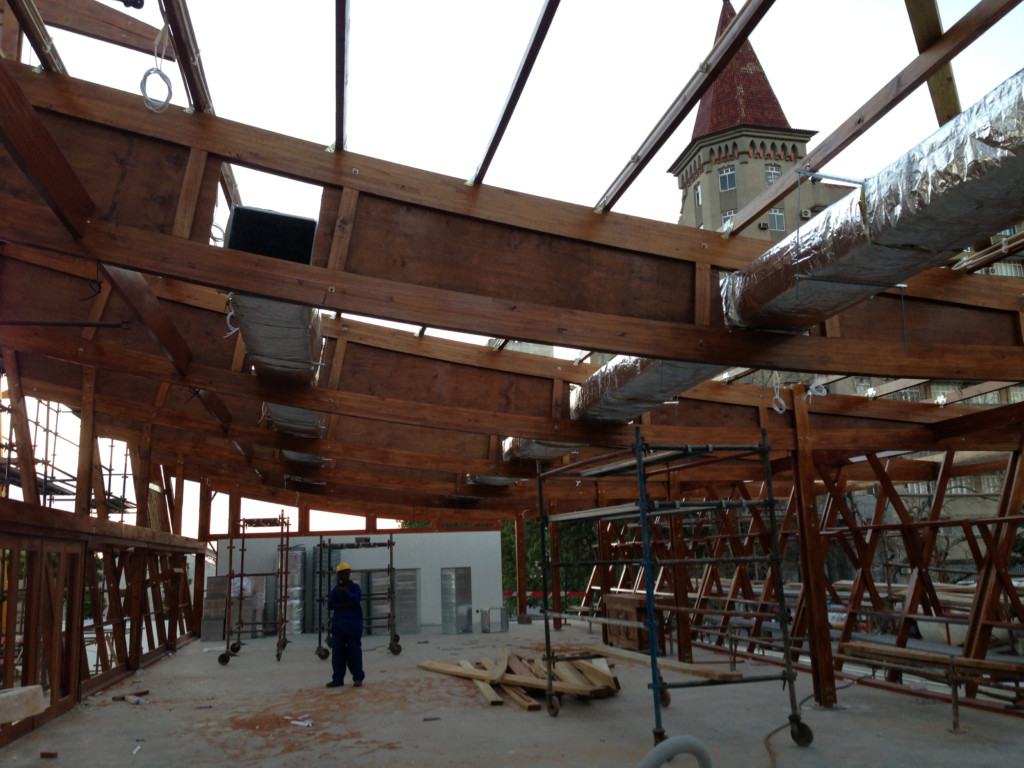 Construction of the Fisheries Museum 8